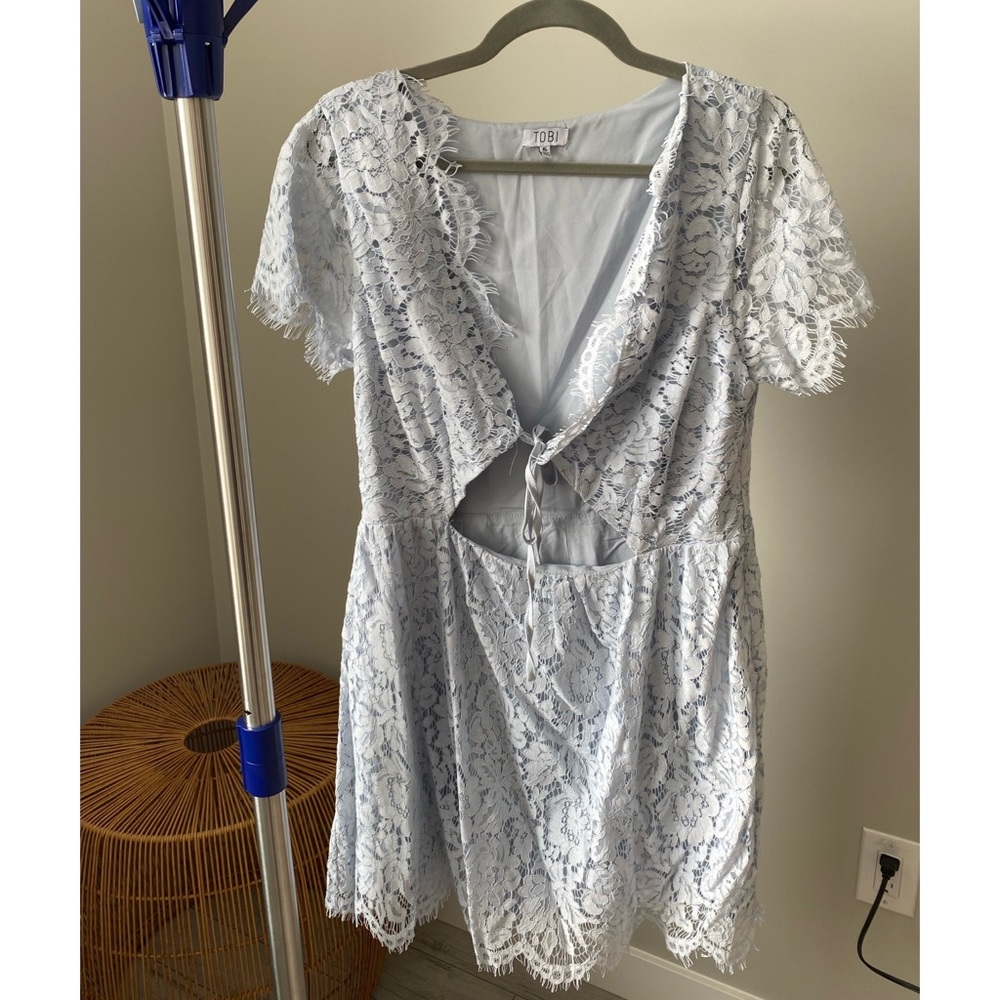Light Blue Mini Dress - XL